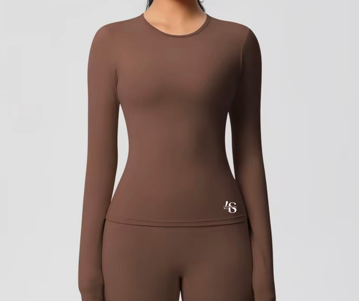 PRE-ORDER 4S- Fitted Long Sleeve Top