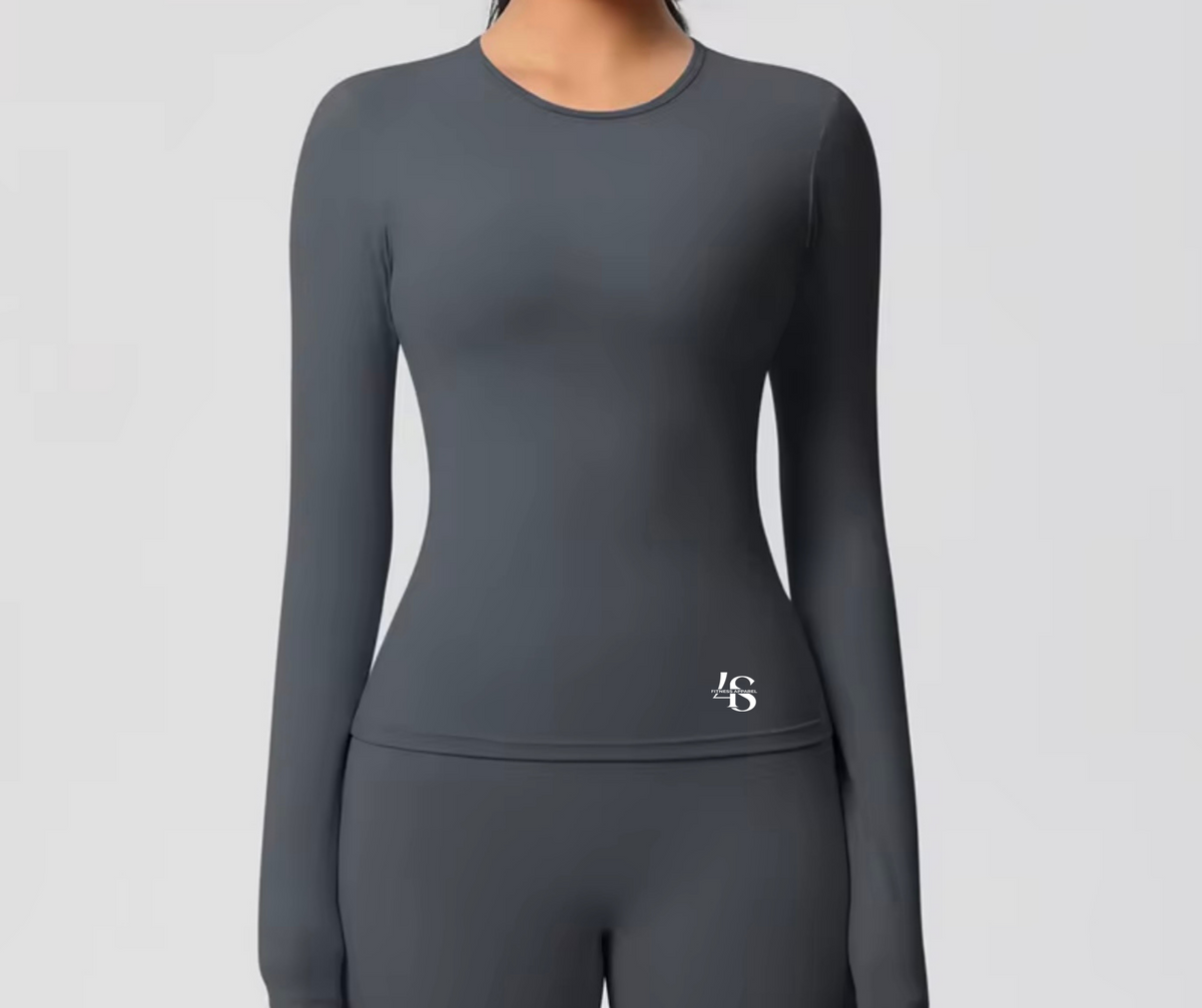 PRE-ORDER 4S- Fitted Long Sleeve Top