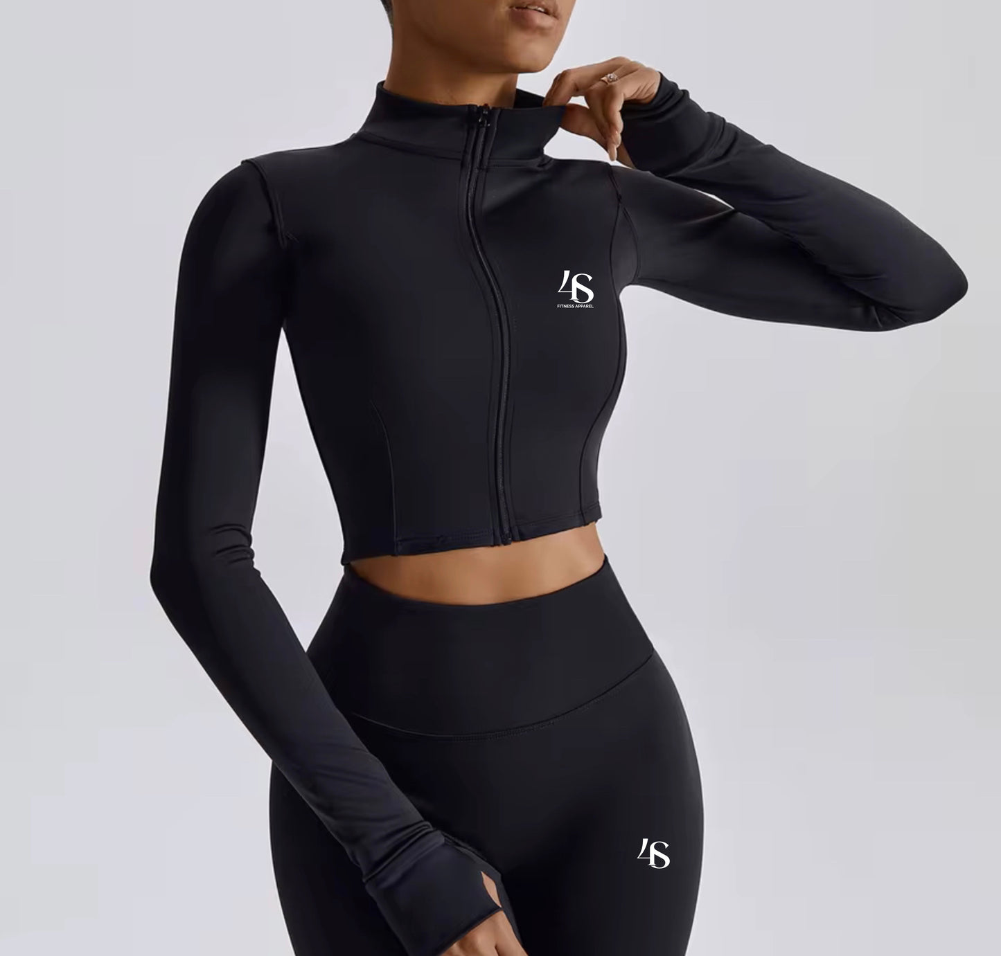 Zip-up light weight jacket