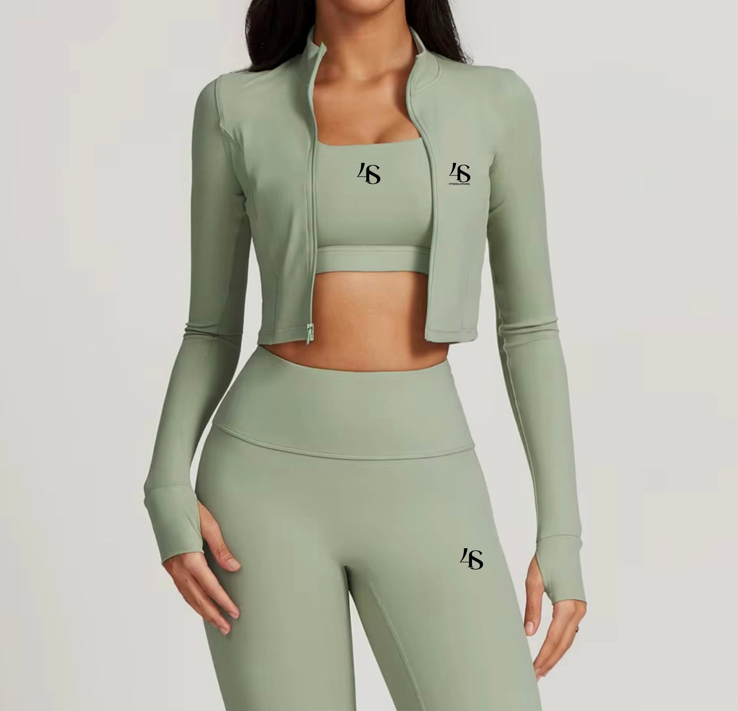 Zip-up light weight jacket