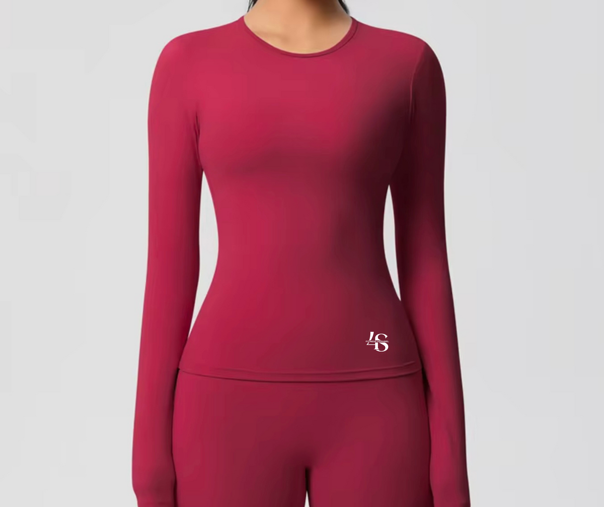 PRE-ORDER 4S- Fitted Long Sleeve Top